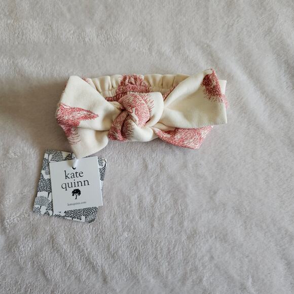 Kate Quinn NWT Size Medium Headband Bow Porcupine 100% Organic Cotton - Picture 1 of 5
